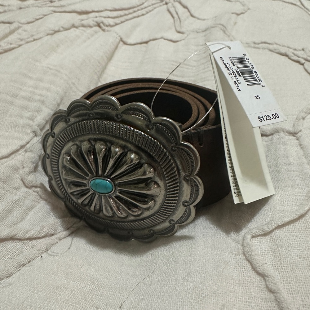Turquoise Buckle Belt - Picture 3 of 3